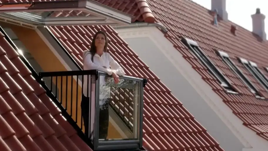 Nyt tag med Velux balkon Kastrup