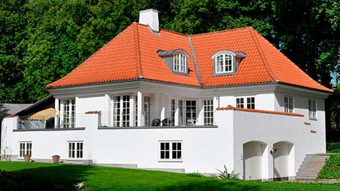 Randers tegl tagsten - nyt tag Kastrup